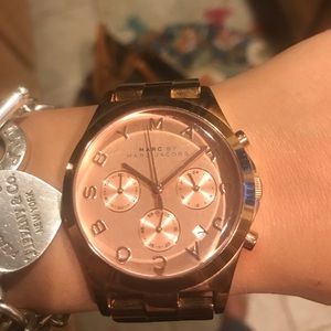 Rose gold Marc Jacobs watch